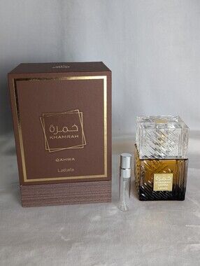 3/$18 5ml Lattafa Khamrah Qahwa Decant
